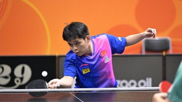 🏓亚乒赛男单半决赛：林诗栋3-0篠塚大登 决赛对阵张本智和