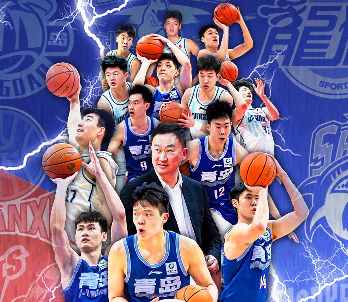 🏀青岛vs深圳前瞻：刘维伟摆下龙门阵 周鹏重回球员身份能否力挽狂澜